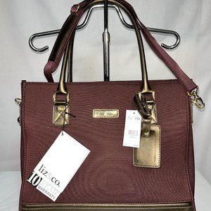 Liz Claiborne Tote Brand New w/Tags Liz & Co. Reese Luggage Collection